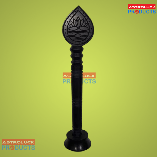 6 Inch Karungali Vel With Stand | Astro Luck Products